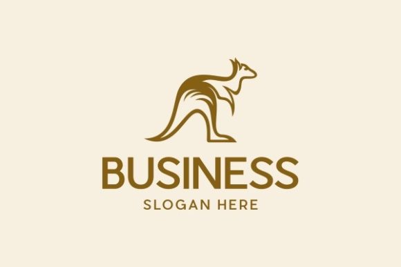 Download Animal Kangaroo Vector Logo Design - Kangaroo Collection