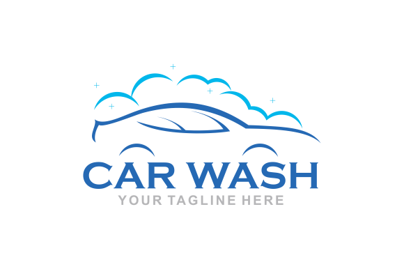 Download Flat Car Wash Logo Background. Best Logo - Logo Collection