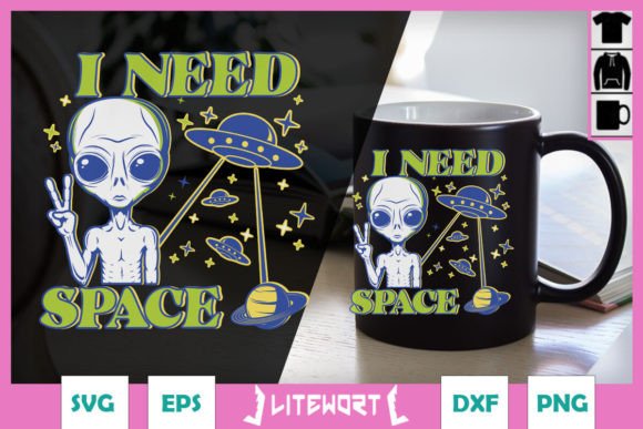 Download I Need Space Alien SVG - Alien svg Collection